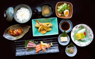 品味东方亮 日式午餐定食的美食交响